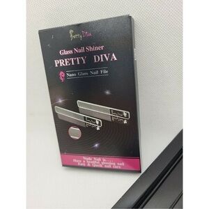 Pretty Diva Classy Nail Shiner, Nanos Glass Nail File Transparent